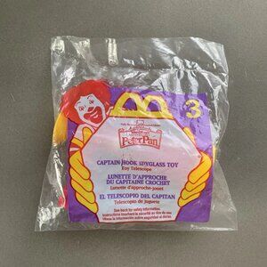 Disney’s Peter Pan - Captain Hook Spyglass Toy- 1997